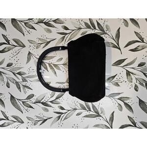 Frenchy of California Purse Black Womens Small Suede